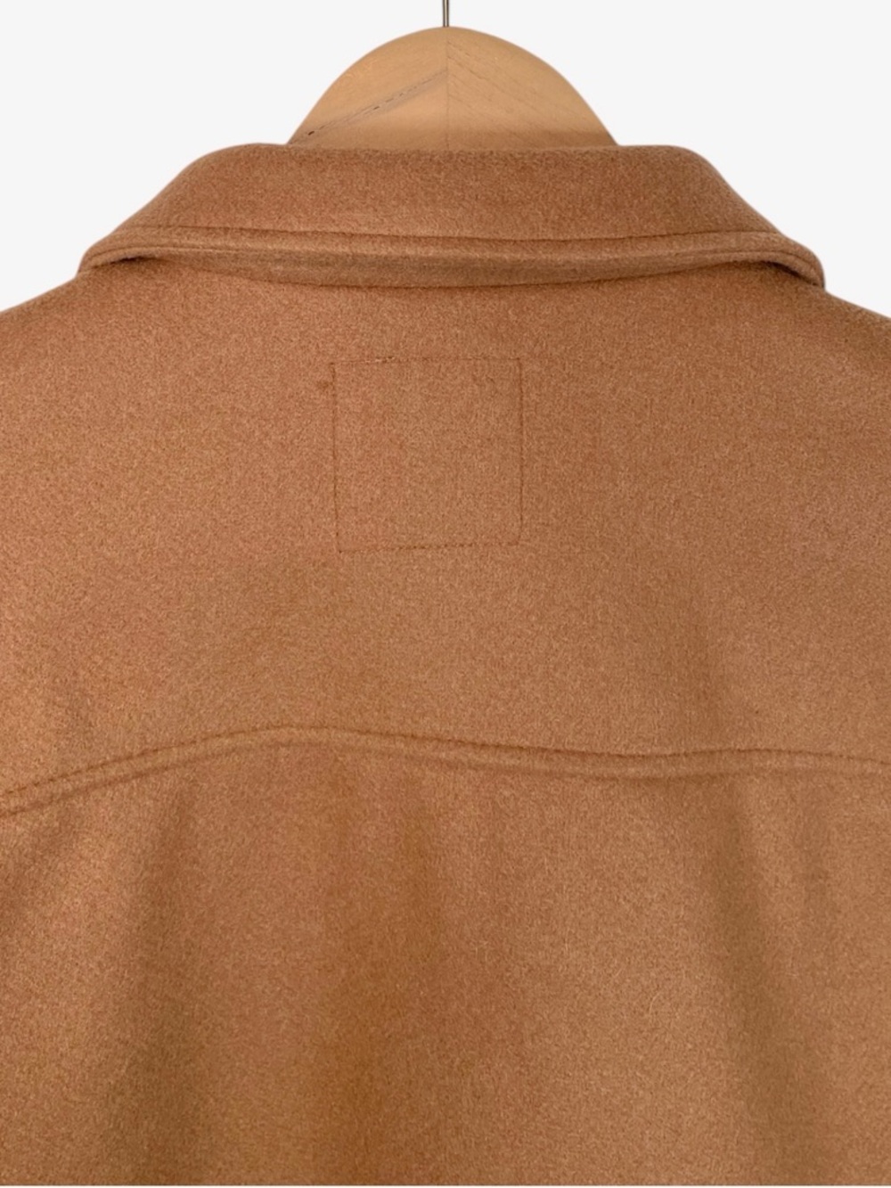 AVEC LES FILLES Shirt Jacket Shacket - Camel - Size M - Picture 7 of 8